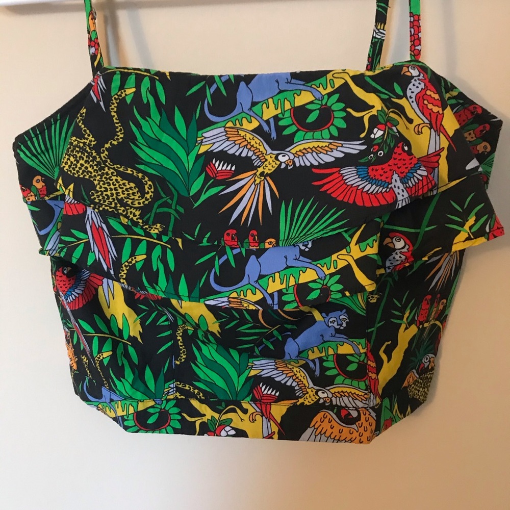Colorful crop top